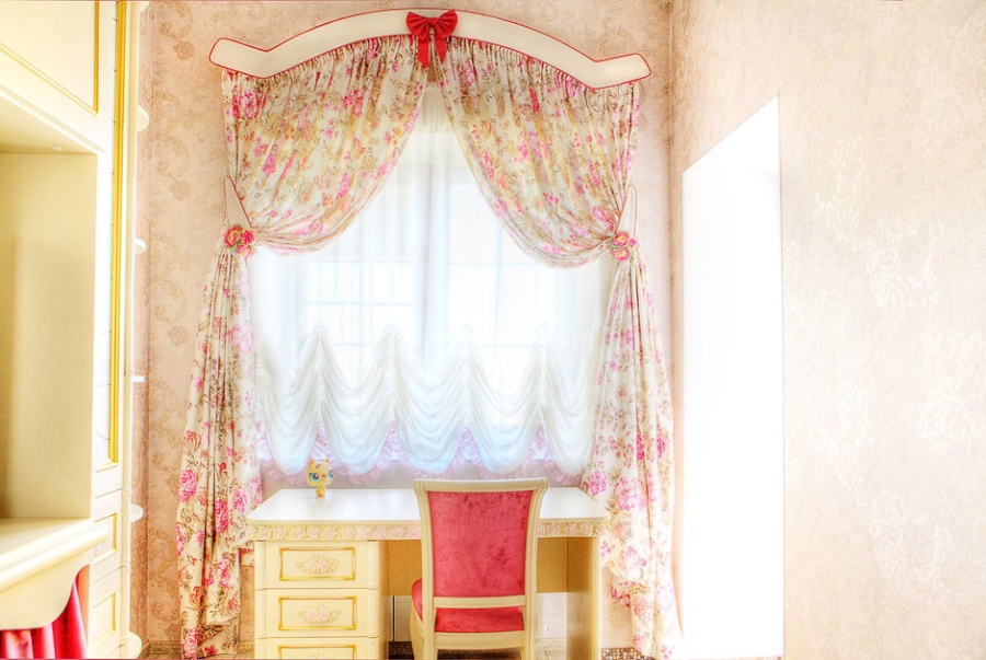 Пошив Австрийской шторы - изображение 1 - заказать онлайн в салоне штор Benone в Орехово-Зуево