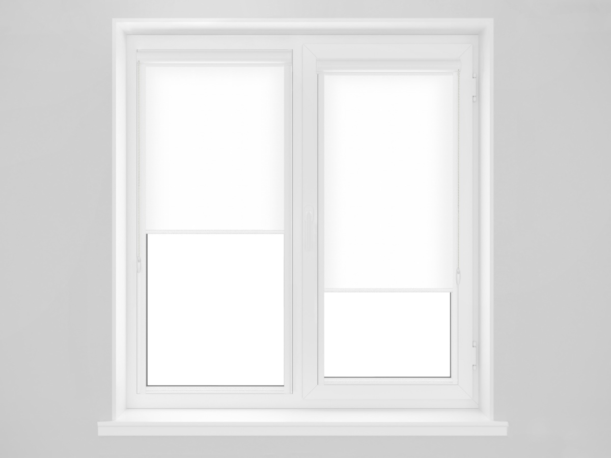 Рулонная штора 7074 на створку окна в коробе с направляющими - изображение 1 - заказать онлайн в салоне штор Benone в Орехово-Зуево